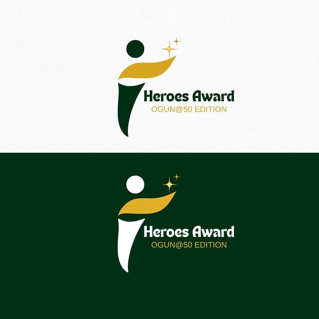 Heroes Award - Ogun@50 Edition portfolio design by PrimeEdge Creative