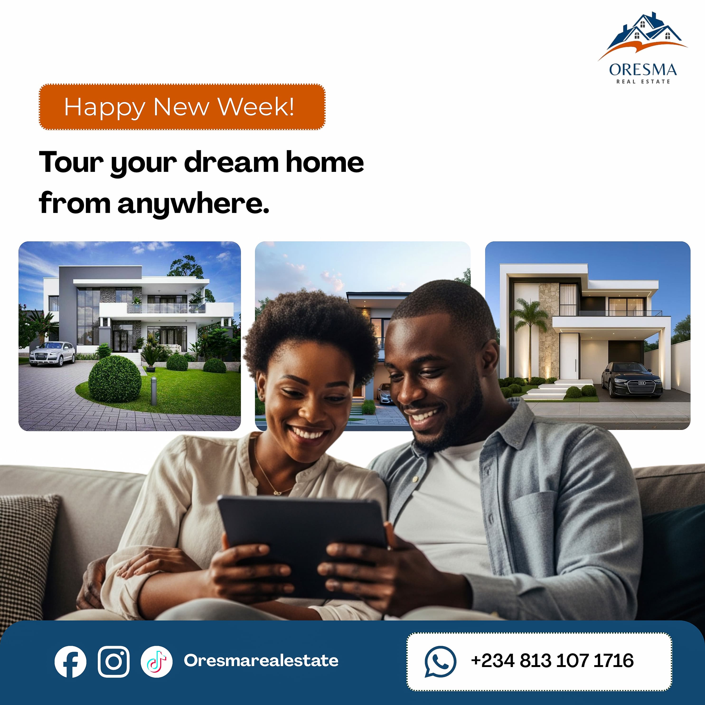 Oresma Real Estate portfolio design by PrimeEdge Creative